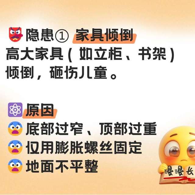 立柜等家具倾倒致伤事件频发，有哪些安全隐患容易被忽视？