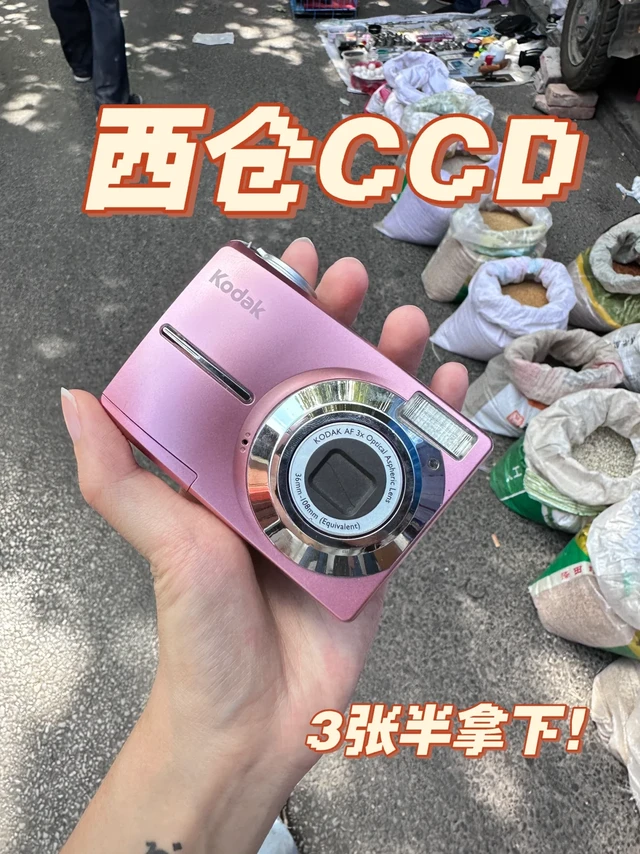 西仓集市捡漏宝藏CCD！柯达360拿下！