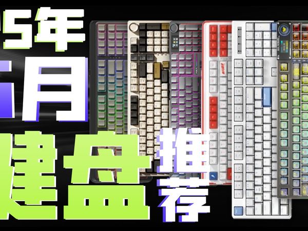 【键盘推荐2025】2025年6月全价位键盘推荐！覆盖100~1500价位不同需求！20分钟帮你找到专属于你的真香键盘！