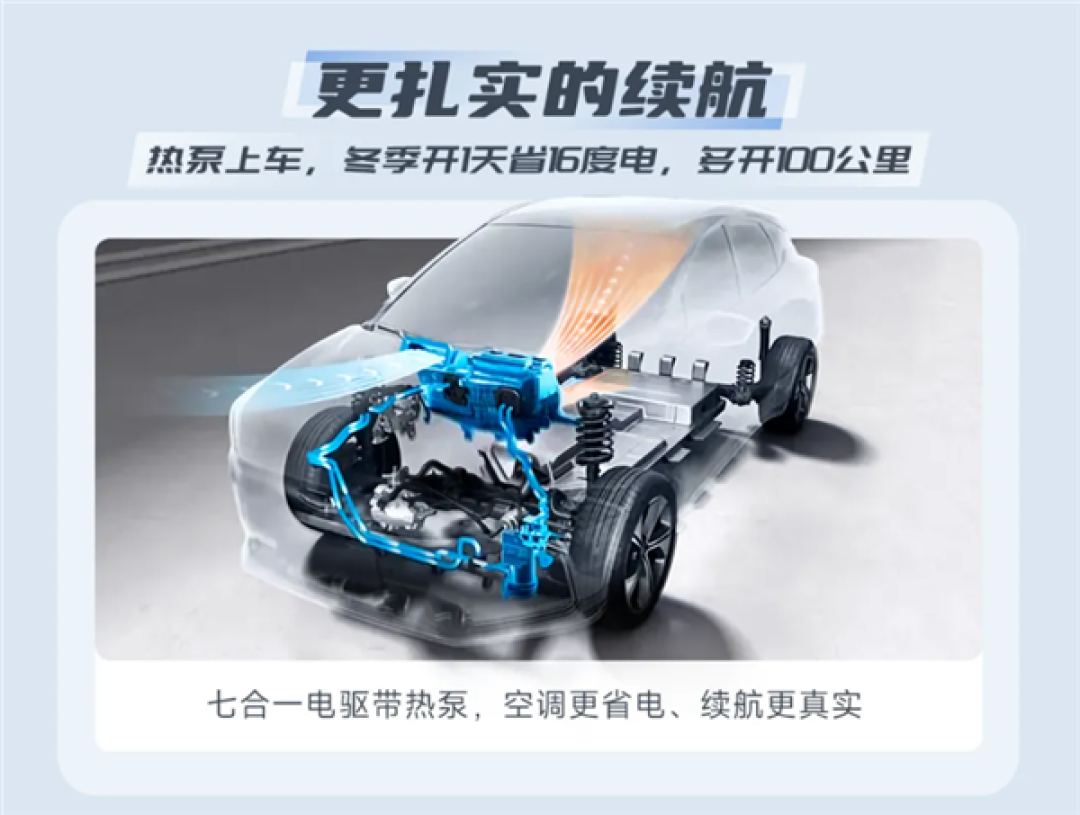 热泵上车 冬天续航多出100多公里!10万级最值得买的纯电SUV 埃安Y登场