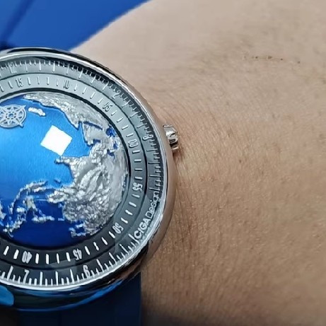 腕间的蓝色星球：CIGA design玺佳U系列机械表