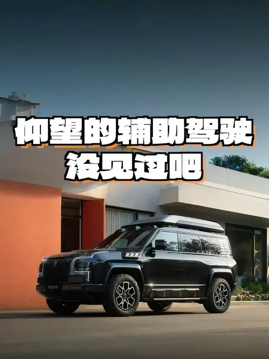 仰望的辅助驾驶没见过吧？ #比亚迪 #仰望汽车 #天神之眼 #智能驾驶