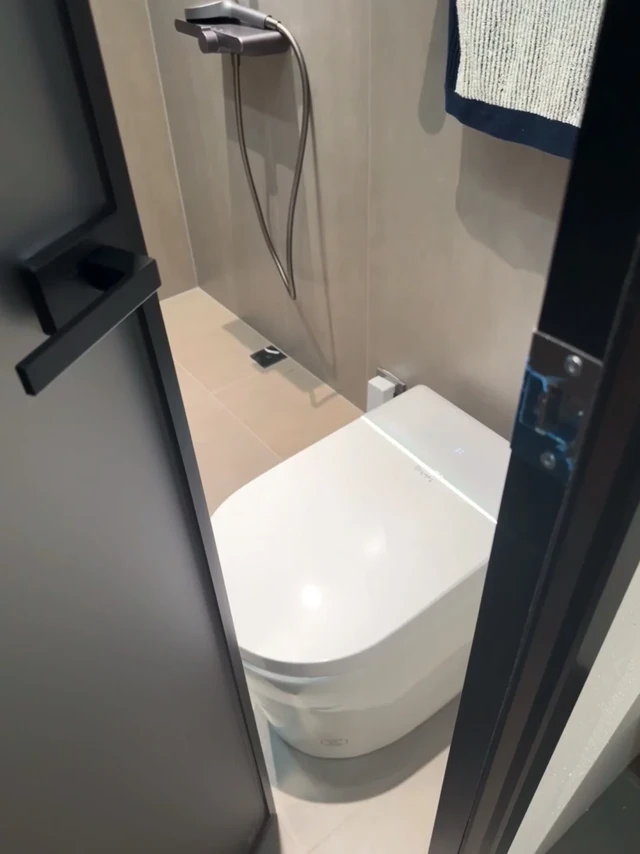 2㎡卫生间救星✨58cm轻智能马桶是真香了