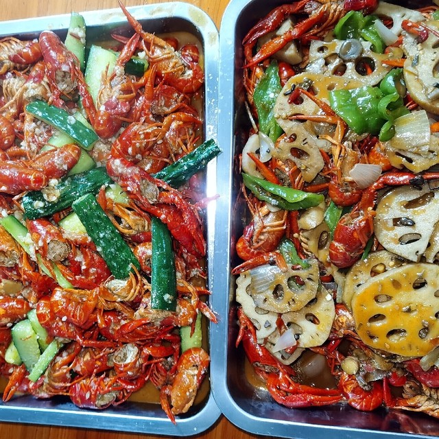 莲藕&青瓜，哪个与小龙虾更搭配？