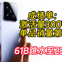 小米15激活量3百万 618价格腰斩低至2584