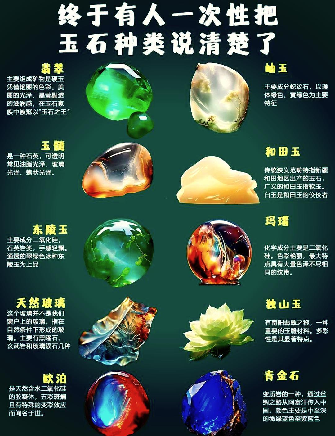 💎和田玉种类全解析🌈_什么值得买