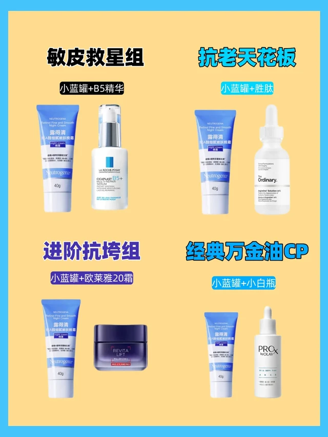 露得清小蓝管搭配什么用?