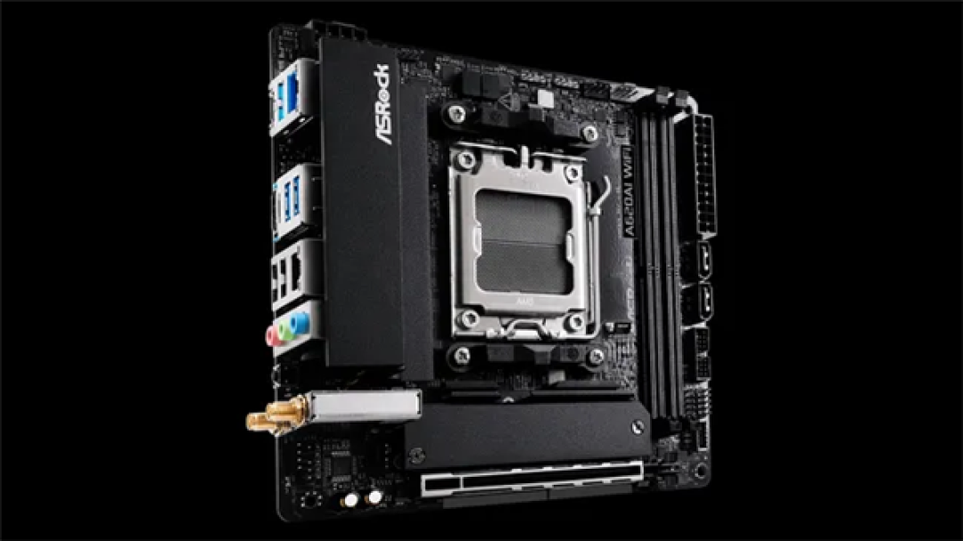 SFF爱好者新选择!华擎推A620 mini-ITX亲民主板:旗舰锐龙不在话下