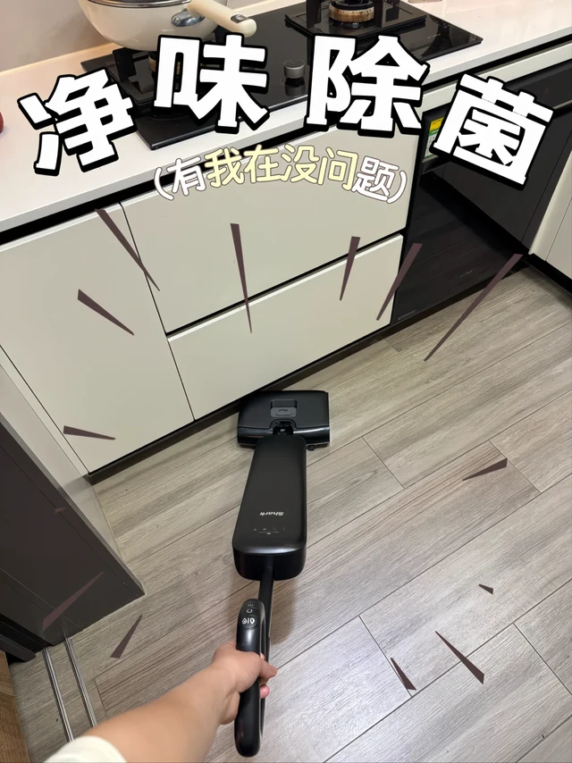 Shark7.9净味平躺洗地机，家里有猫的快冲！