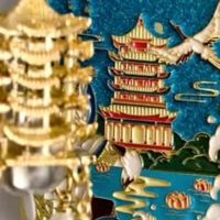 大吉宫灯冰箱贴：故宫文创之光，照亮生活之美