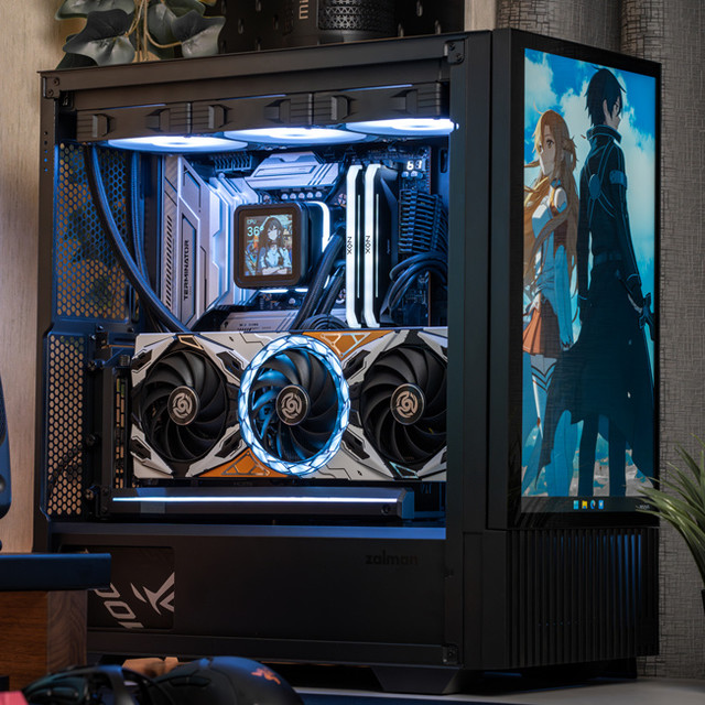 机箱上面长了个屏幕 —— ZALMAN Z10 DS