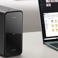 华为家庭存储4TB 手机一碰扩容 双盘位nas网络存储器