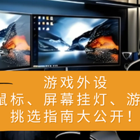 电子数码 篇零：游戏外设有哪些？电竞玩家推荐游戏外设品牌排行优质单品！