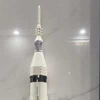 点亮航天梦想！乐高阿波罗火箭土星五号拼装积木的无限魅力