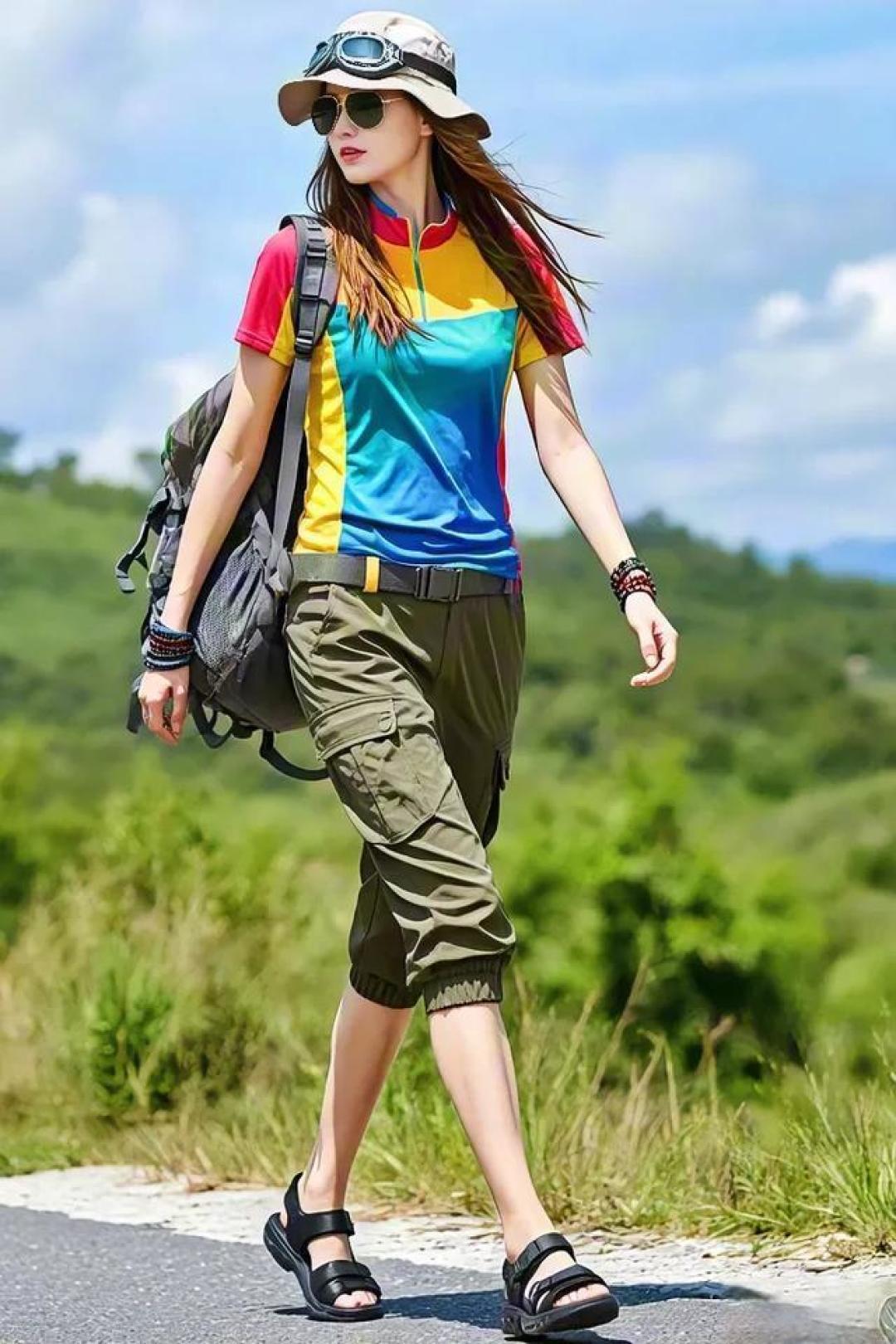 山系穿搭法则:解锁户外风潮的23℃夏日生存美学