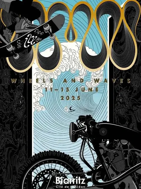 🇫🇷最浪漫的摩托车聚会 Wheels and Waves