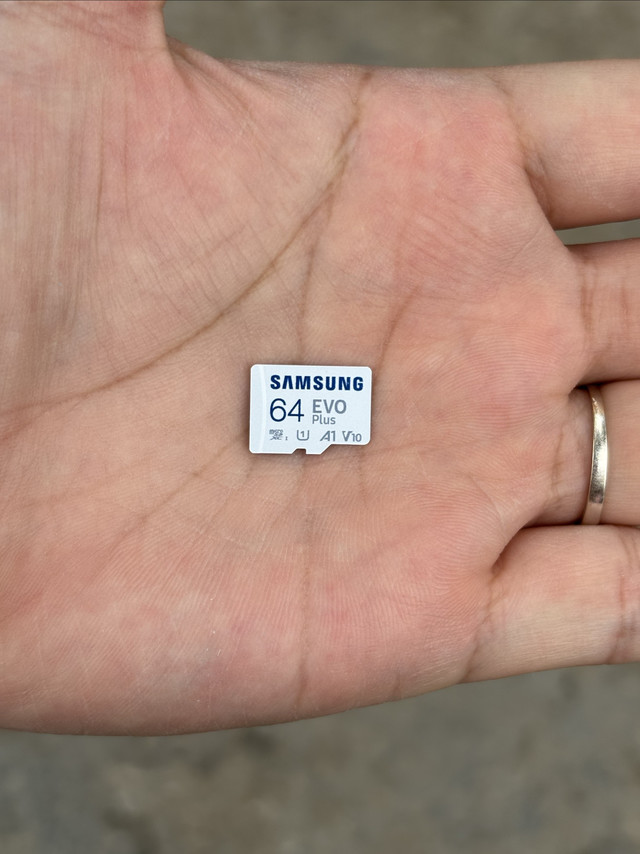 寿命只有两年的tf内存卡,三星EVO Plus 64GB