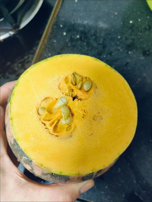 香芋南瓜：厚实果肉与香甜口感