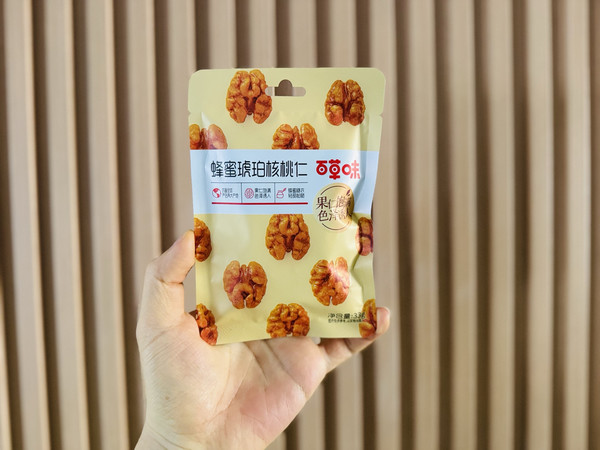 618吃喝，蜂蜜琥珀核桃仁
