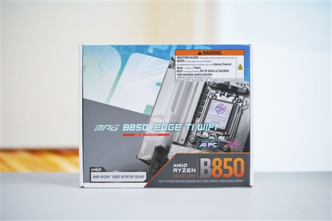 ITX小巧强悍!微星MPG B850I EDGE TI WIFI图赏