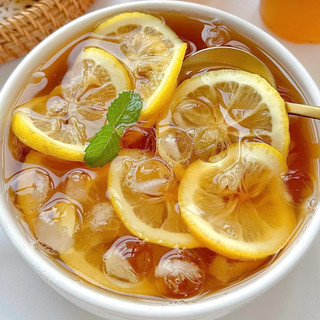 35℃高温逼出来的冻柠茶配方,连喝三天没腻