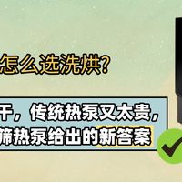 预算紧张选洗烘？冷凝烘不干，传统热泵太贵。分子筛热泵给答案！