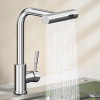 告别厨房用水烦恼！潜水艇抽拉式不锈钢水龙头重塑洁净新体验