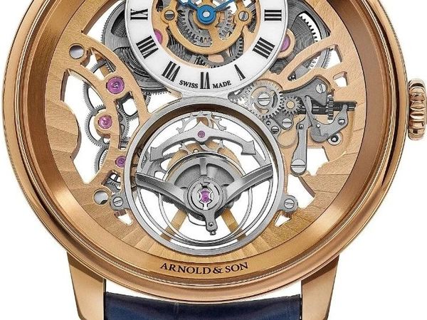 Arnold & Son Ultrathin Tourbillon Skeleton 超薄陀飞轮镂空腕表