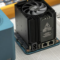 内置6个M.2硬盘位，可搭建全闪NAS，千元级迷你主机零刻ME mini