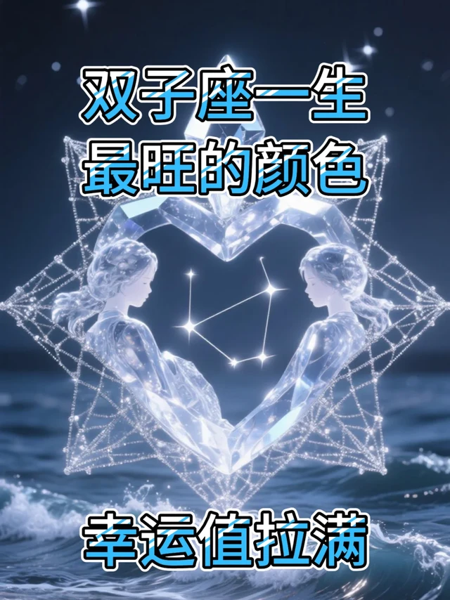 💥双子座必入的「色彩+水晶」王炸组合！颜值好