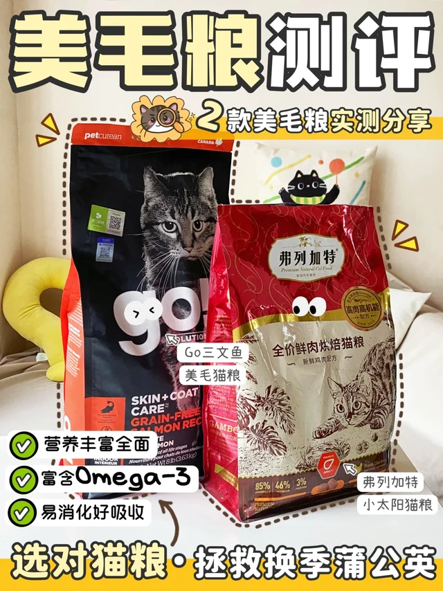 @养猫人！你有新的美毛粮测评报告，请查收！📮