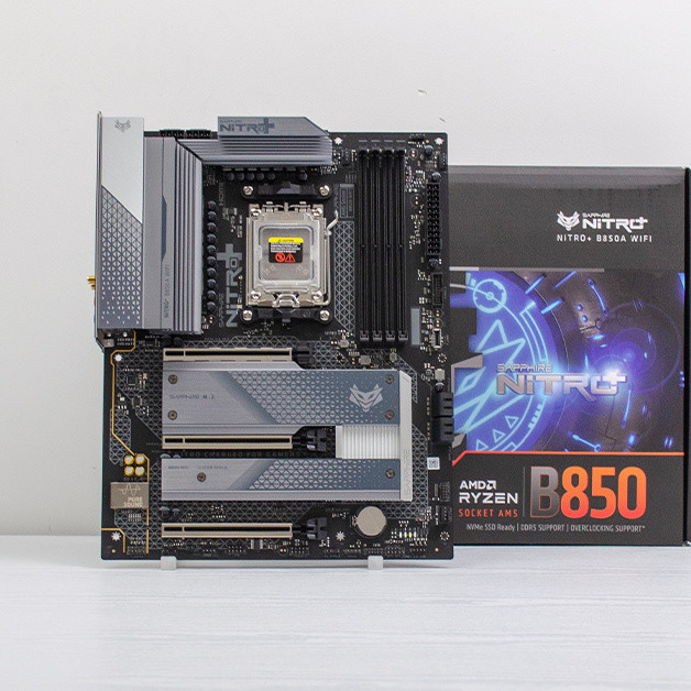 AMD平台又一性价比ATX主板，蓝宝石 NiTRO+ 氮动 B850A WIFI