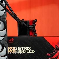 ROG STRIX RO姬 360 LCD水冷图赏：黑吹雪驾到，可爱又好玩