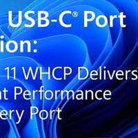 微软为Win 11笔电提供新的WHCP认证计划：USB-C需具备数据、充电和显示功能