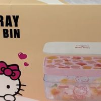 大容量Kitty造型冰块模具，清凉一夏