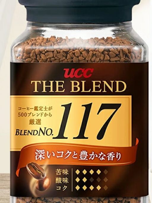 UCC 117冻干咖啡粉90g无蔗糖