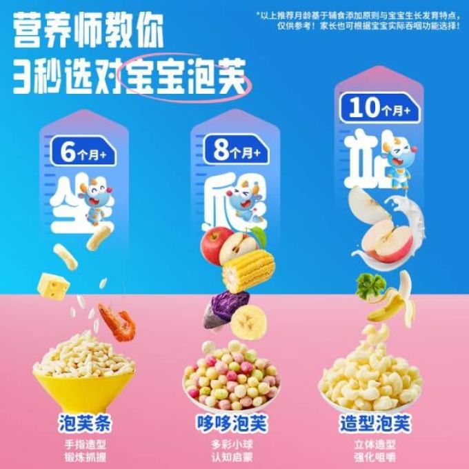 小鹿蓝蓝宝宝零食