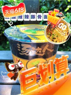 618囤货首选，汤达人酸辣面真香