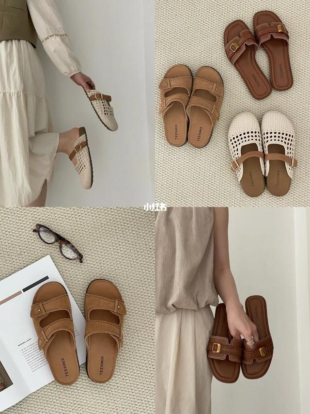 plog｜夏日慵懒松弛老钱风凉拖 颜值舒适兼具