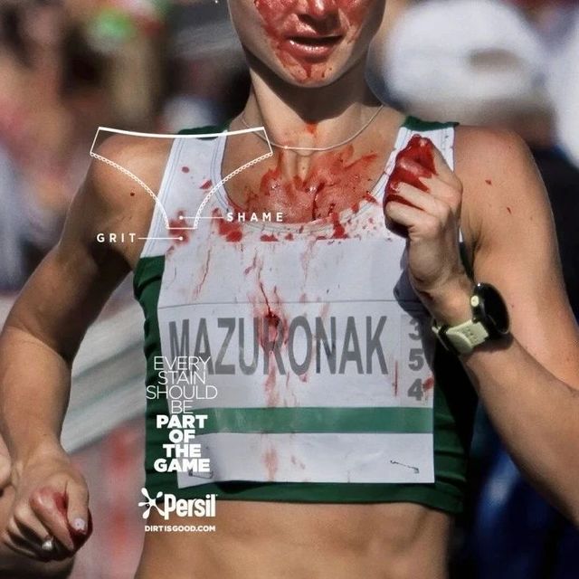 Persil洗衣品牌：用沾着血渍的海报，打破月经羞耻