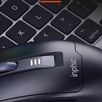 英菲克M9无线鼠标：静音舒适