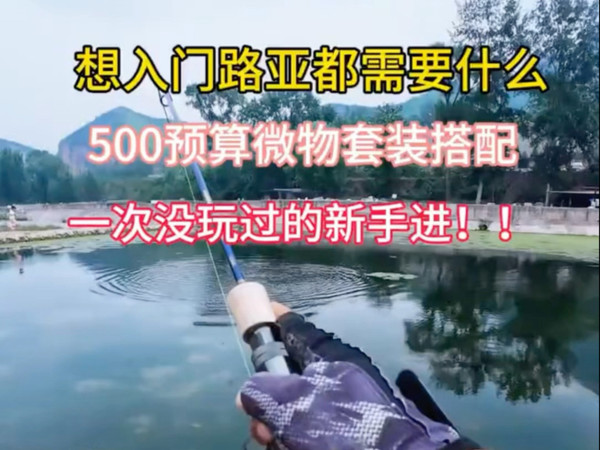 新手入坑路亚，500元预算微物套装推荐