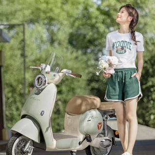 雅迪冠能六代Q50-H钠电电动自行车：实用出行好帮手