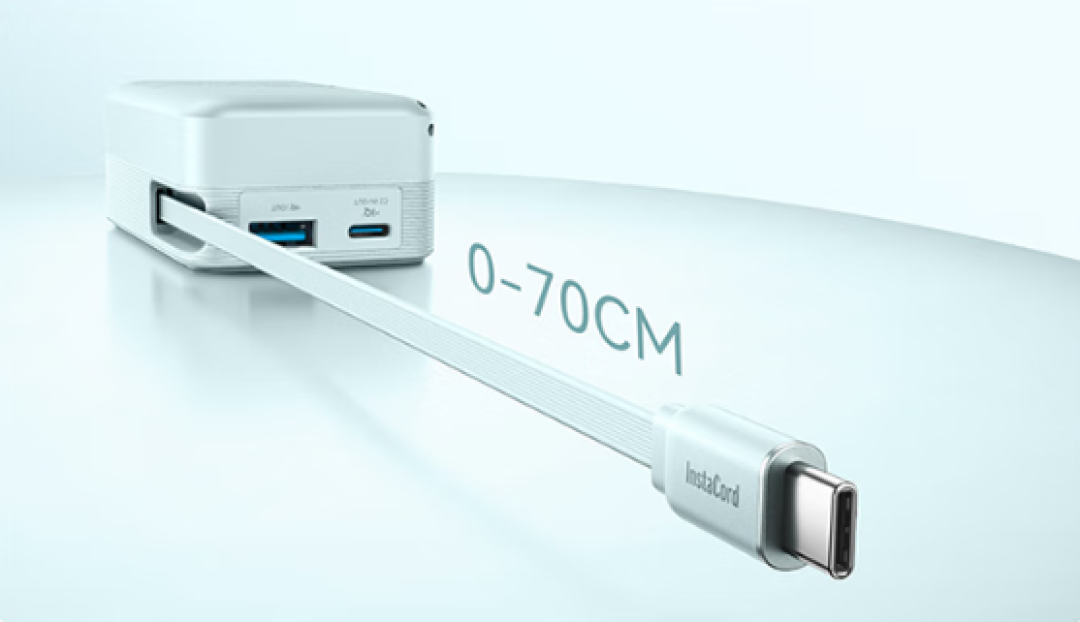 安克推出S1自带线45W带屏移动电源:2C+1A设计首发299元