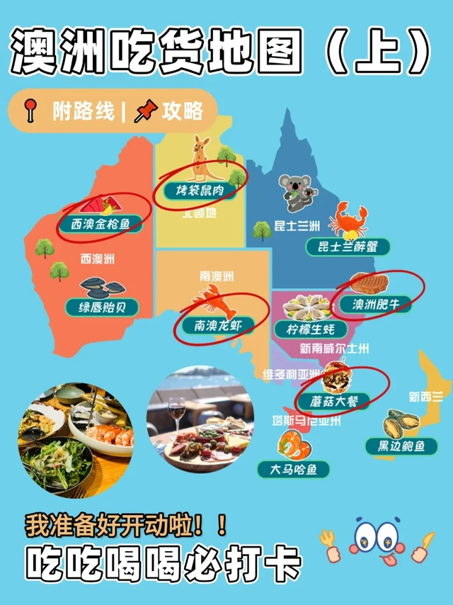 🍴美食爱好家来澳洲的必打卡路线(上)