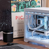 白色清新海景房，技嘉B850雕妹+影驰5060ti+酷冷elite480装机展示