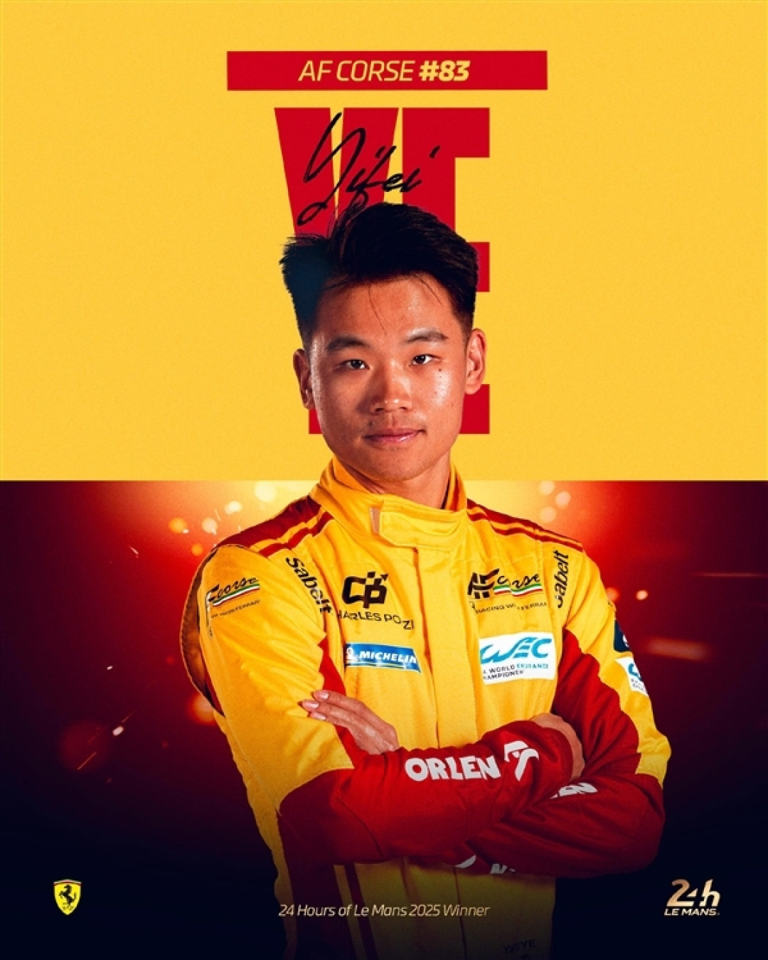 中国车手叶一飞首次夺冠勒芒24小时耐力赛 雷军发文祝贺