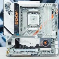 趣味数码专栏 篇零：国潮来袭！技嘉B850M AORUS ELITE WIFI7 ICE-P雕妹主板装机
