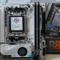 迷你刀锋钛来袭，微星MPG B850I EDGE TI WIFI主板测评