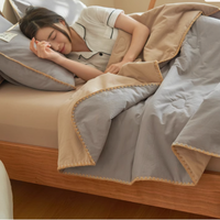 无印良品旗舰店：大豆全棉夏凉被空调被，可水洗机洗的舒适之选